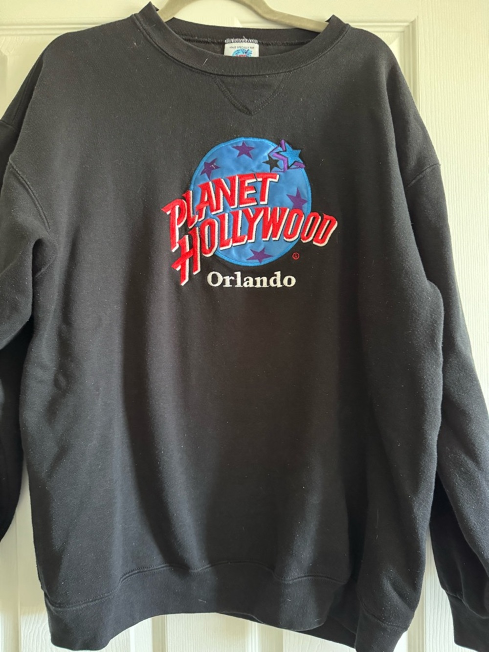 Orlando plant Hollywood Black Crewneck Sweatshirt